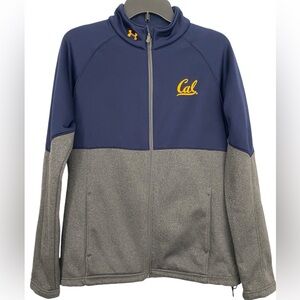 California Golden Bears Under Armour Jacket, Fandom. Athletic, Full Zip Sz M